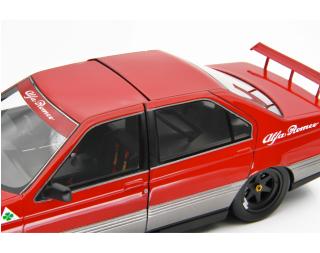 Alfa Romeo 164 Procar Prototipo 1988 Rosso alfa - Rot Laudoracing 1:18 Resinemodell (Türen, Motorhaube... nicht zu öffnen!)